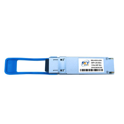 40Gbs IEEE 802.3cd / 8665 QSFP+ Optical Module 1310nm 10km LC Transceiver
