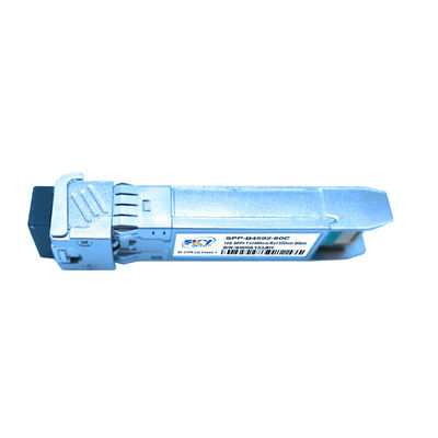 10G BIDI SFP+ Transceiver Module 80KM Tx1490nm Rx1550nm For Data Transfer