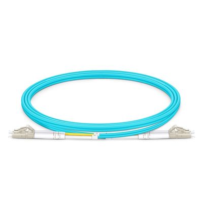 Multimode LC To LC Fiber Patch Cables With LSZH Jacket Material And 8 Cable Strands