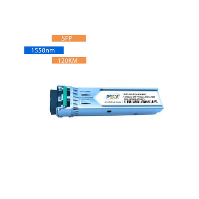 1.25G SFP Optical Module 120KM Transmission Distance With Customizable Label