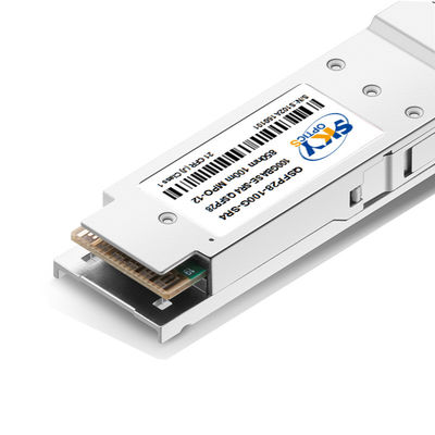 Hot Pluggable 100G Optical Transceiver QSFP28 SR4 Optical Module 100m On OM4