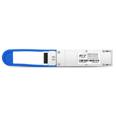 Hot Pluggable LR4 100G QSFP28 Optical Transceiver With 1310nm Wavelength