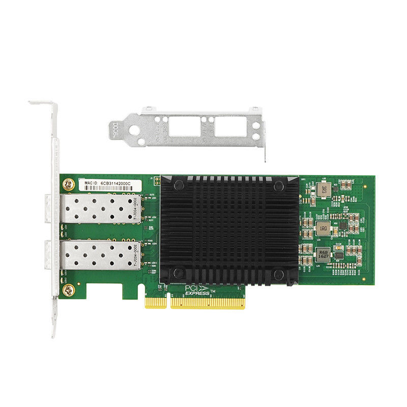 Mucse N10G Dual Port SFP+ Fiber Network Adapter 10 Gigabit NIC Card 9.5W