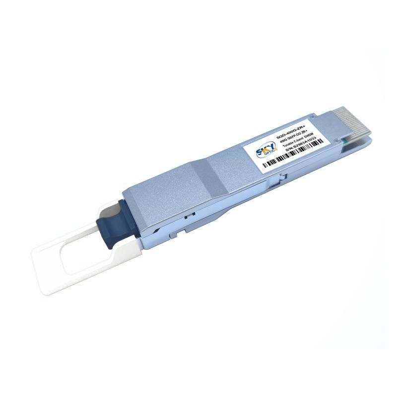SMF Fiber 400G Optical Module QSFP-DD ZR+ Flex Grid Channel Spacing DWDM In C-Band