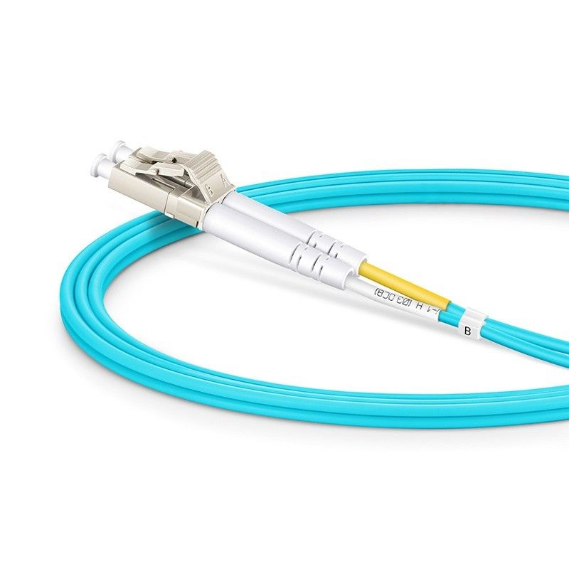 LC To LC UPC Duplex Fiber Jumper For Fast Local Area Network Connection
