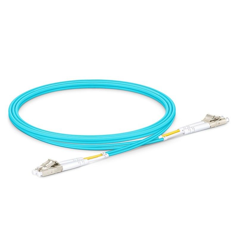 LC UPC To LC UPC Multimode Fiber Optic Patch Cord With PVC / LSZH / OFNP Jacket
