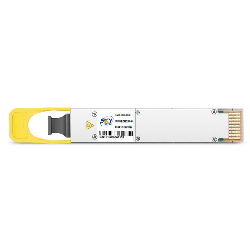 850Gbps 800G QSFP-DD DR Optic Transceiver For Multi Rate Operation And Dissipation