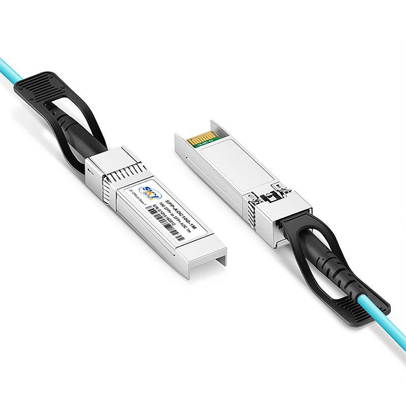10G SFP+ To SFP+ Active Optical Cables For 8G / 4G / 2G / 1G Fiber Channel Application