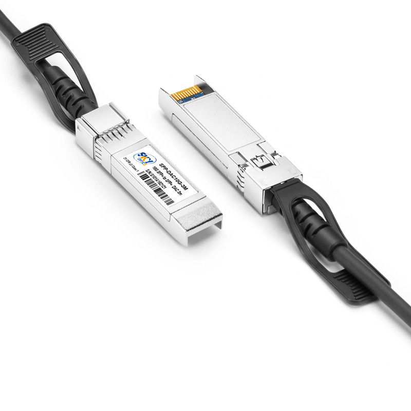 External DAC Direct Attached Cables Multi Vendor Compatibility SFP+ To SFP+ Twinax Cable