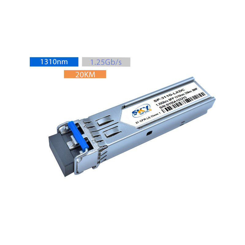 1.25G SFP 3.3V Compact SFP Optical Module For Industrial Data Transmission