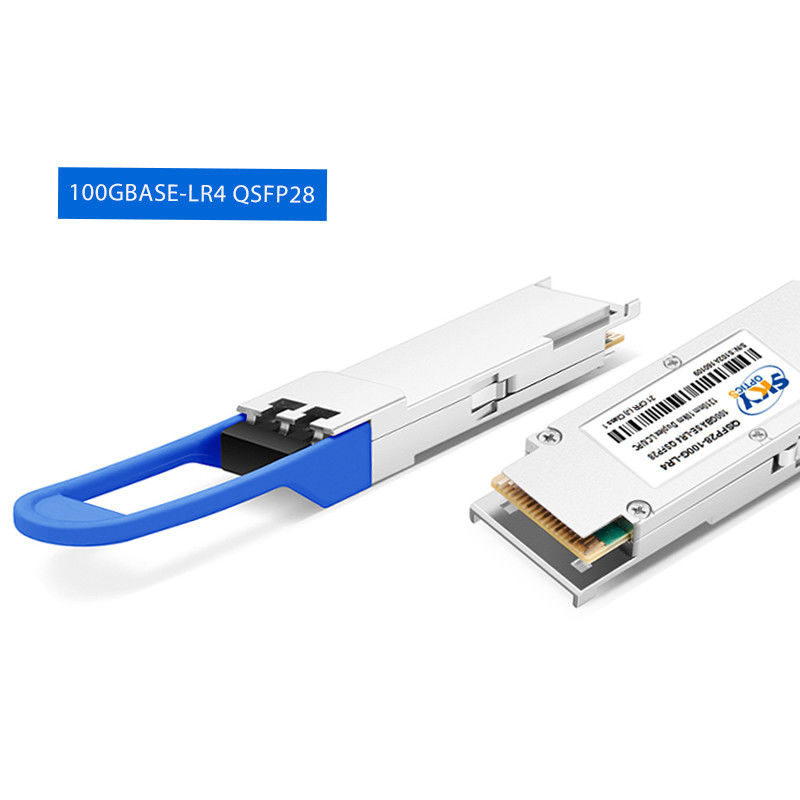 QSFP28 100G Optical Module LR4 10km Transmission Distance On SMF 3.3V Power Supply