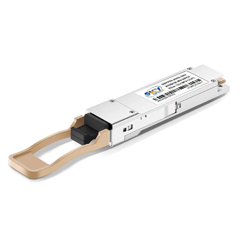 QSFP Form Factor QSFP56 SR4 100m 200G Fiber Optic Transceiver For Speed Data Transfer