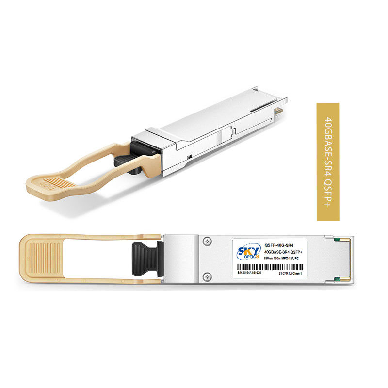 40GBASE-SR4 QSFP 40G Optical Module With Single MPO Connector DDM / DOM Monitoring